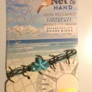 Net & Hand Starfish Bracelet